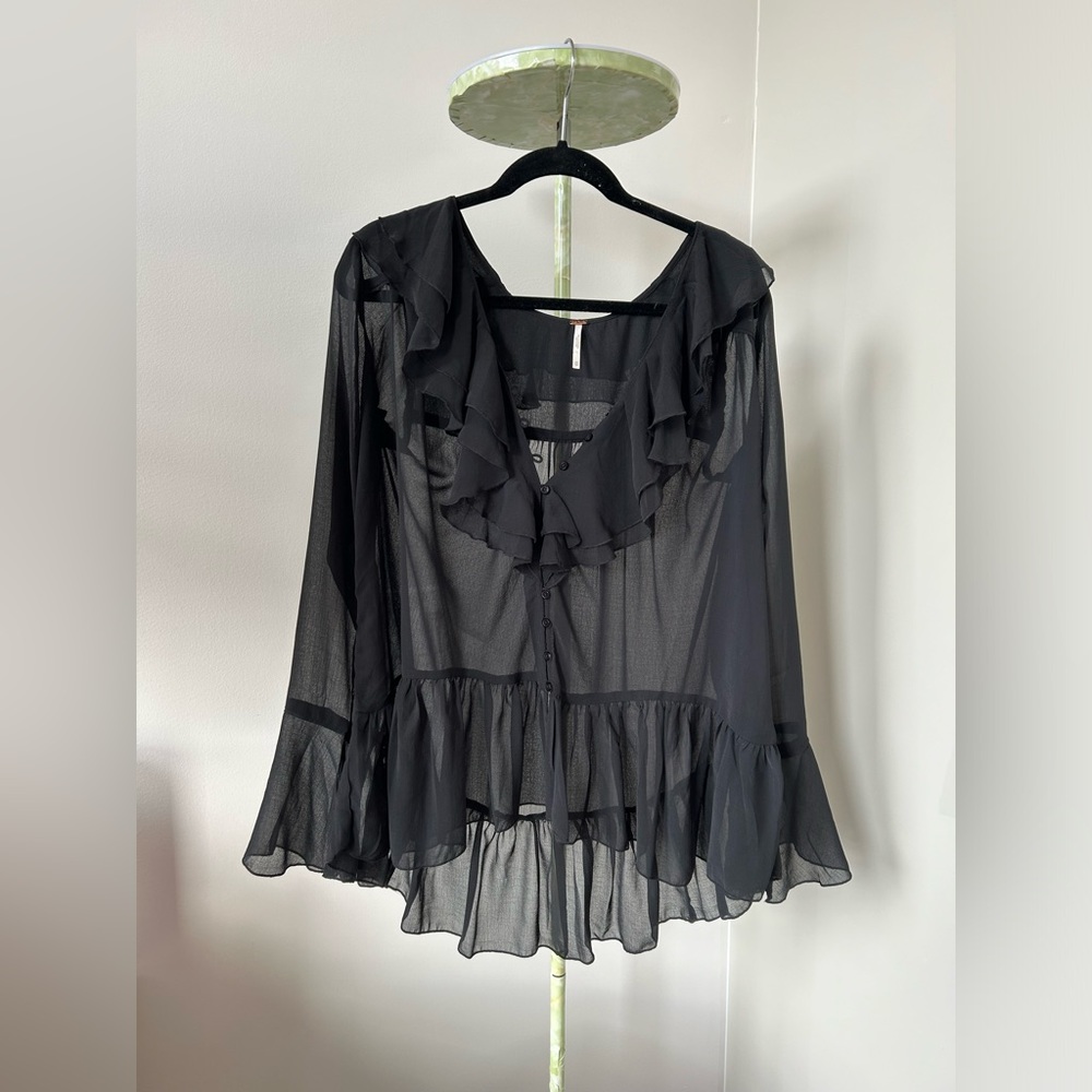 Free People Callie Sheer Tunic